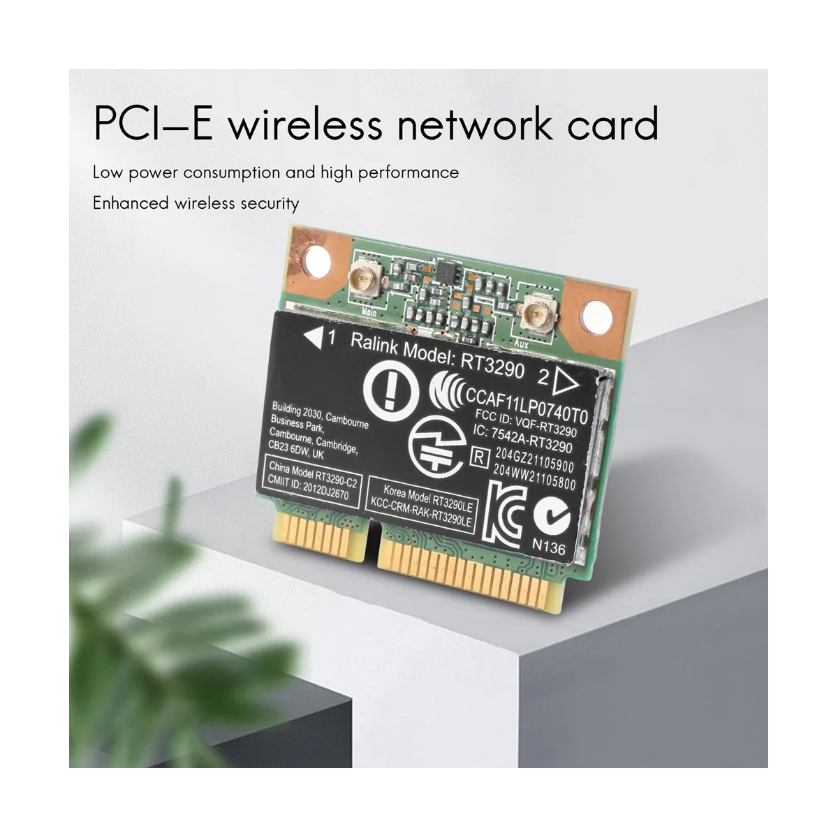 HP 파빌리온 G7-2000 Ralink와 호환 가능한 무선 네트워크 카드, 와이파이 어댑터, RT3290, 150Mbps, 802.11B/G/N