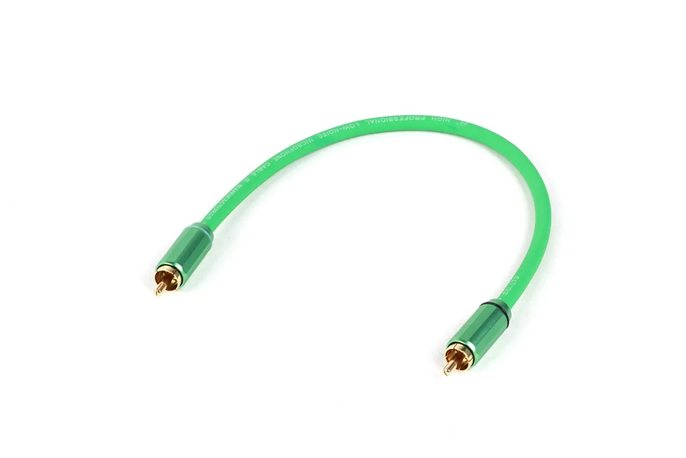 RCA-Kabel, RCA-Stecker auf Stecker, Stereo-Audio-Verlängerungskabel, Konverter, abgeschirmte Leitung für Heimkino, Verstärker, HiFi-System, Lautsprecher – Detail 5