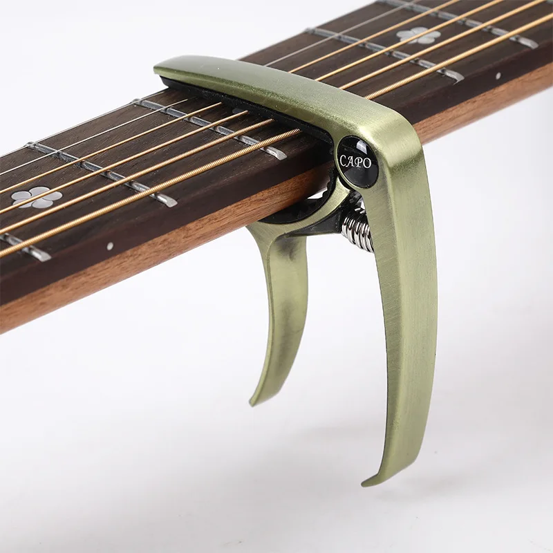 Premium Aluminum Alloy Guitar Capo - Professional Key Trigger for Acoustic & Electric Instruments