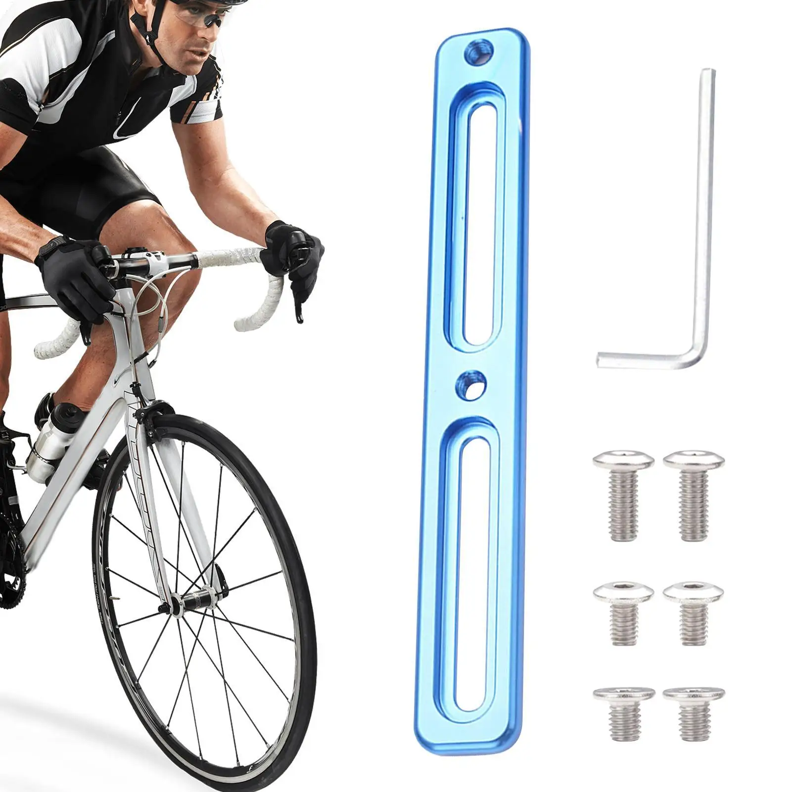 Bike Bottle Cage Adapter Bicycle B-RAD Mounting Base Multifunction Adjustable Bottle Mount Alt Position Cage Bracket