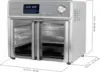 Digital Air Fryer Oven, 26 10-in-1 Countertop Toaster Oven & Air Fryer Combo-21 Presets up to 500 degrees 6