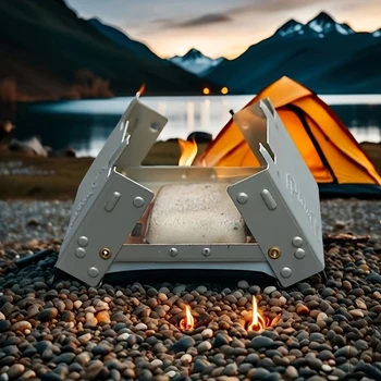 Ultralight Folding Pocket Stove 1