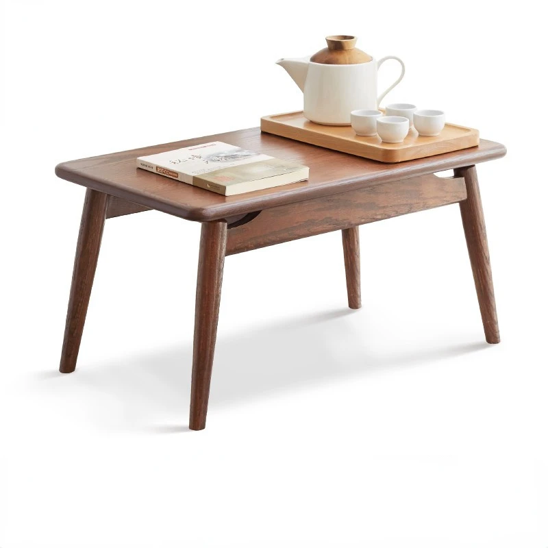 End Side Table Living Room Furniture Low Coffee Tables Hall Solid Wood Modern Design Coffee Corner Flush Tavolo Table SY50CT