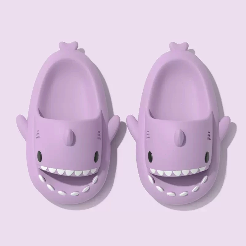 Beach Slippers Women Slippers Women Flip Flops Flip Flops Women Sandals Summer Adults Shark Slippers Kids Cartoon Sandals