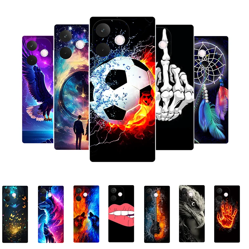 Football-Themed Soft Silicone Protective Phone Case - Sporty Back Cover Etui s