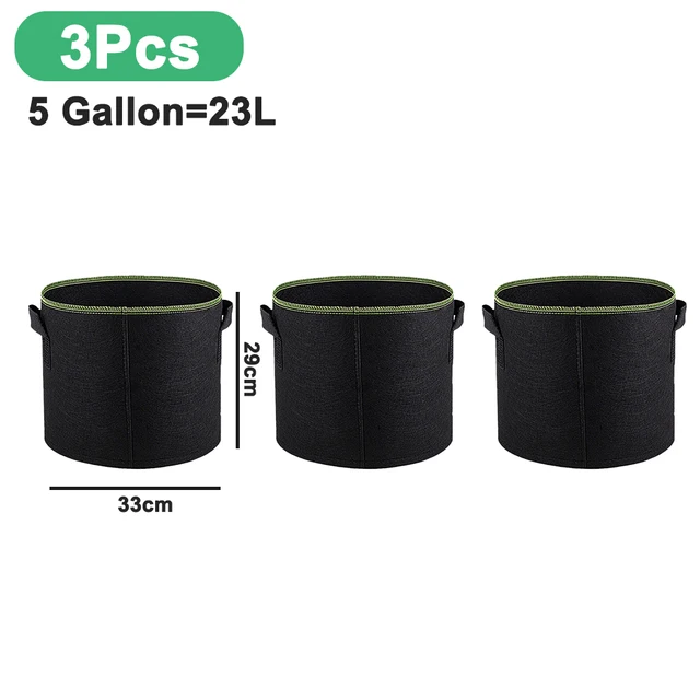 3 Pcs 5 Gallon