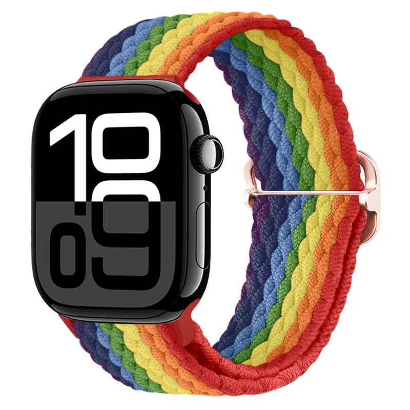 Premium Nylon Braided Strap for Smartwatch - Durable and Stylish Bracelet Design