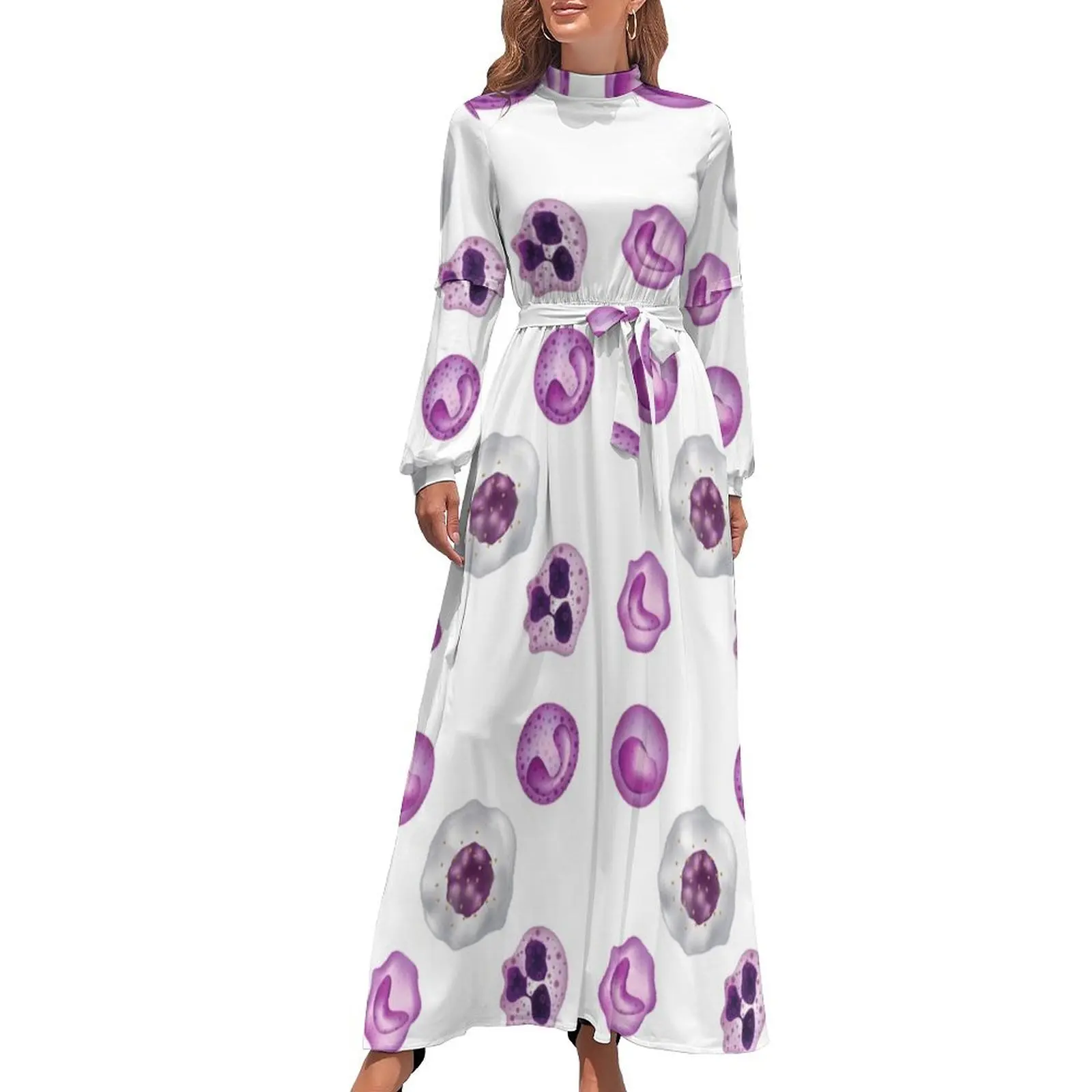 thumbnail image 1 of Vestido largo de glóbulos blancos, vestido de noche para mujer, vestidos de mujer para ocasiones especiales, vestido de fiesta elegante para mujer 2024, 1 of 5