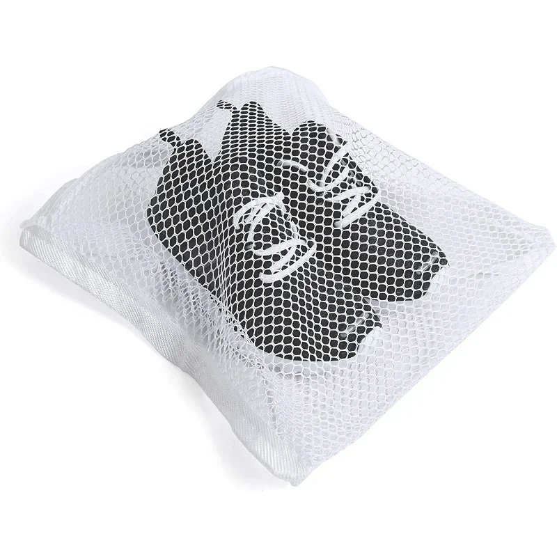 1PC Sneaker Dryer Bag, Dryer Door Shoe Net with Elastic Straps, Sneaker Laundry Bag for Shoes,40X40cm 5