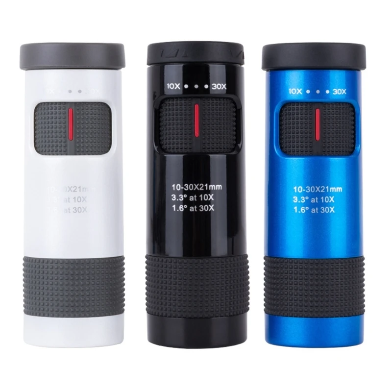 

Compact Single Tube 10-30X21 Zooms Monoculars Explore the Outdoors Clear Views Observe Wildlife in Natural