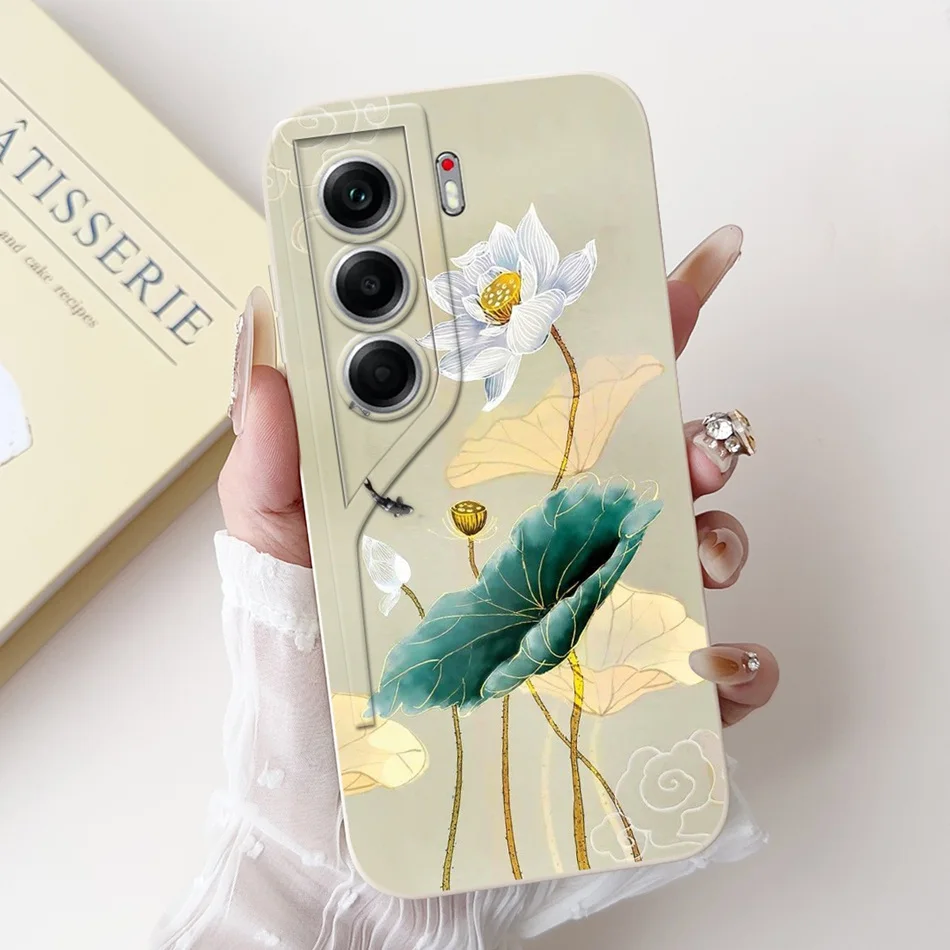 Elegant Butterfly Floral Soft Silicone Phone Case and Bumper