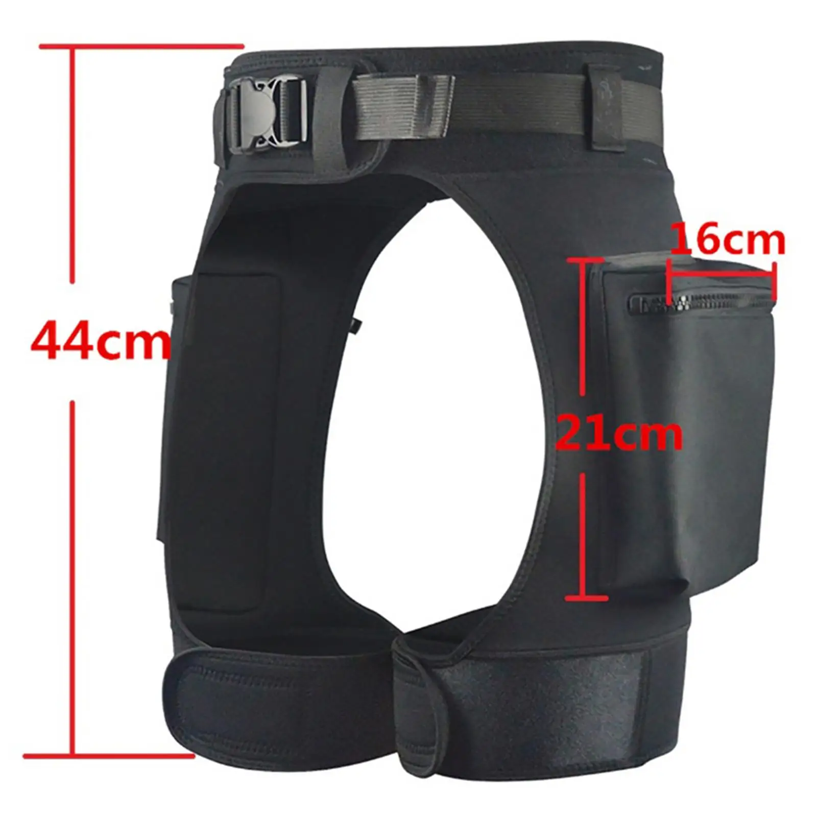 Flexible Neoprene Wetsuit Shorts with Pockets Premium Diving Tech Pants for Water Activities