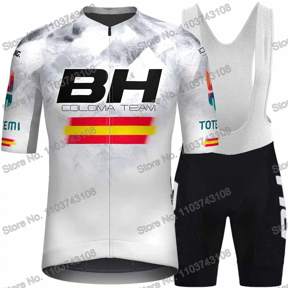 BH Coloma Team Cycling Jersey Men's Set Summer Cycling Clothing Road Bike Shirt Suit MTB Women Bicycle Bib Shorts Sports