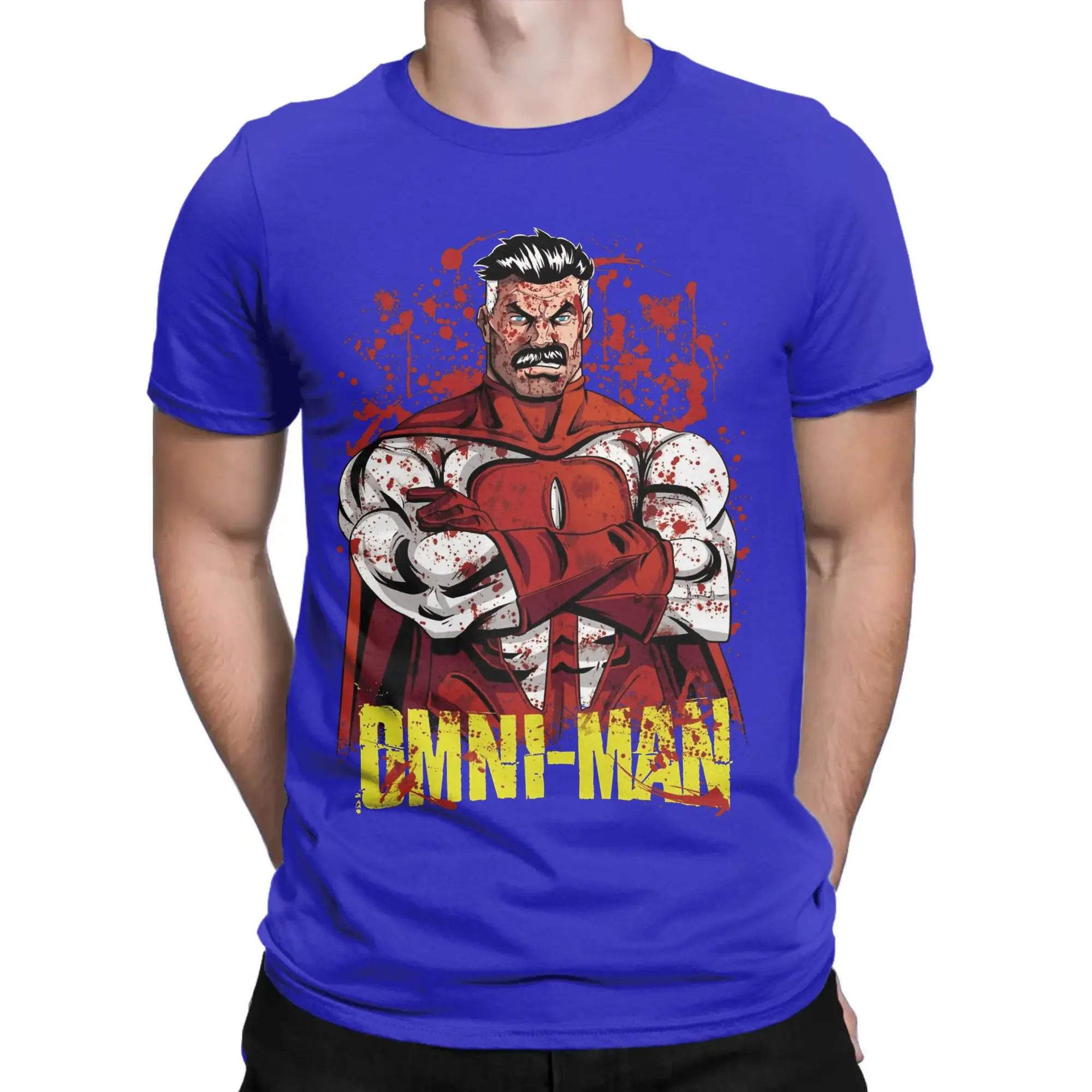 Oversized 100% Cotton Hip Hop T-Shirt with Y2K Funny Design