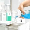 1PC 1000ml Laundry Detergent Dispenser Plastic Softener Dispenser Liquid Laundry Container Scent Booster Cans with 4pcs Labels 4