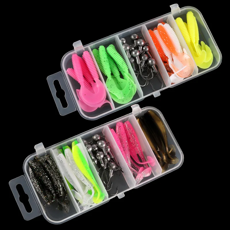 

Lua Boxed Soft Bait Perch, Pipefish, Bait, Soft Worm, Threaded Curly Maggots, Bionic Bait, False Bait, Lead Head Hook