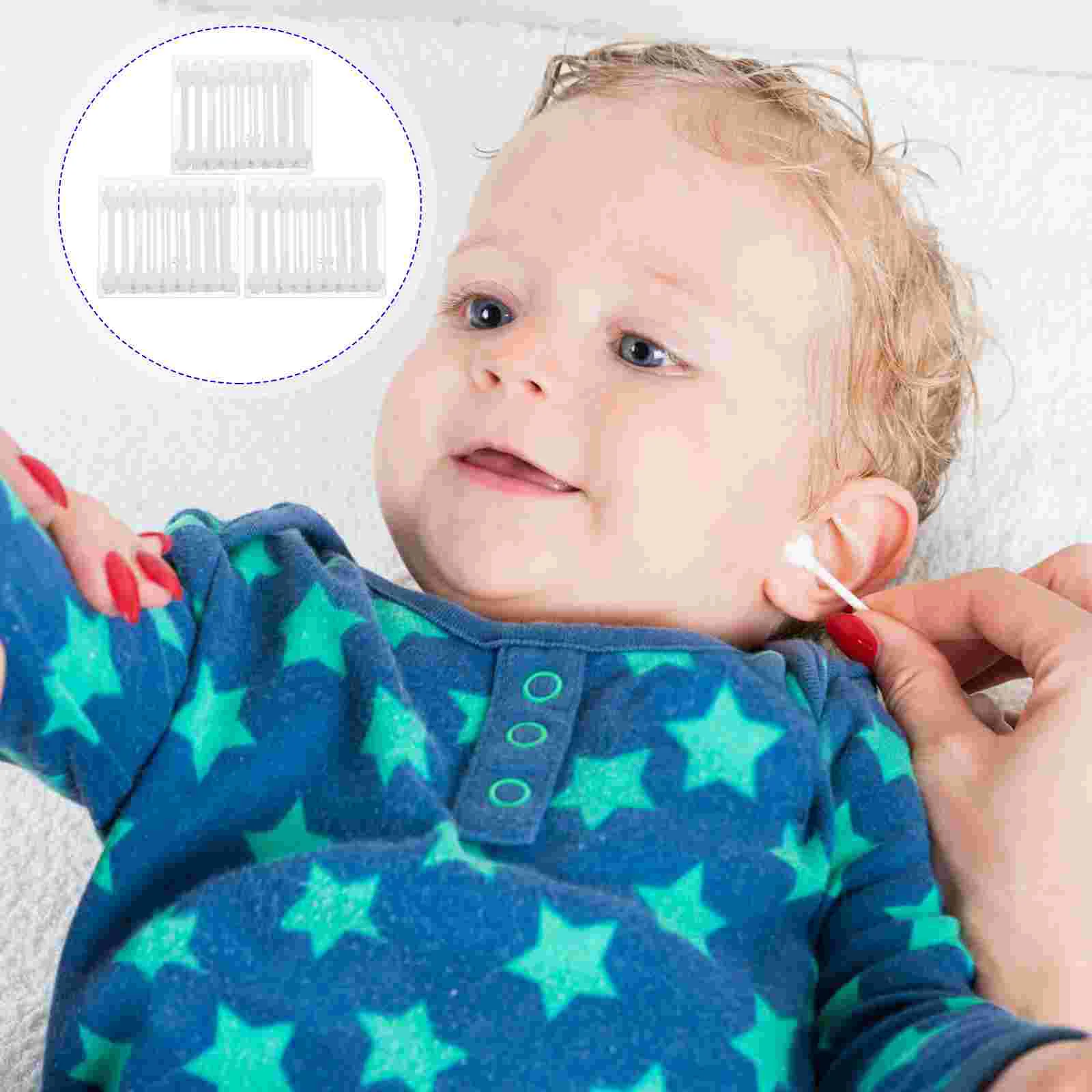 

Pure Cotton Swab Baby Safety Buds Supple Swabs Ear Cleaning Double-headed Newborn Biodegradable Sticks Makeup