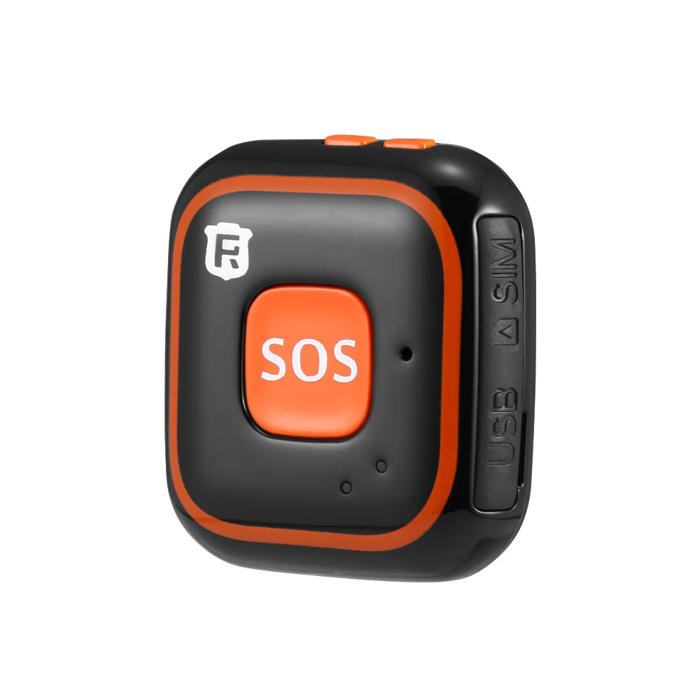 GPS Tracker Elderly Alarm SOS Button Fall Alarm Real-time Tracking Two-way Talking Geo-fence