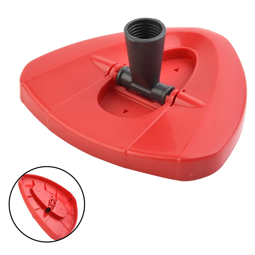 Spin Mop Head Plate Plastic Triangle Plate For Rotary Mop Base Rotating