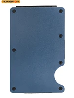 HOMEFISH Wallet For Men Minimalist Slim RFID Credit Card Holder & Money Clip Scratch Resistant Aluminum Card Holder Case 3