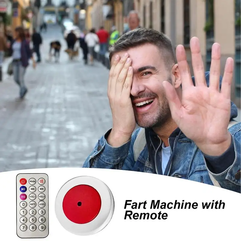 Fart Machine With Remote Funny Kids Fart Machine Multipurpose Prank Toys Wireless With Realistic Sounds For