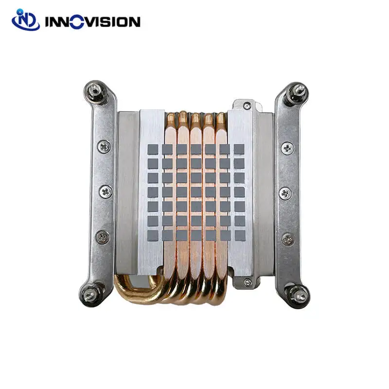 Ativo Embutido Cpu Cooler 5heatpipes Servidor 2u até Tdp até 165w Venda de Fábrica Lga1700 2u - Imagem 3
