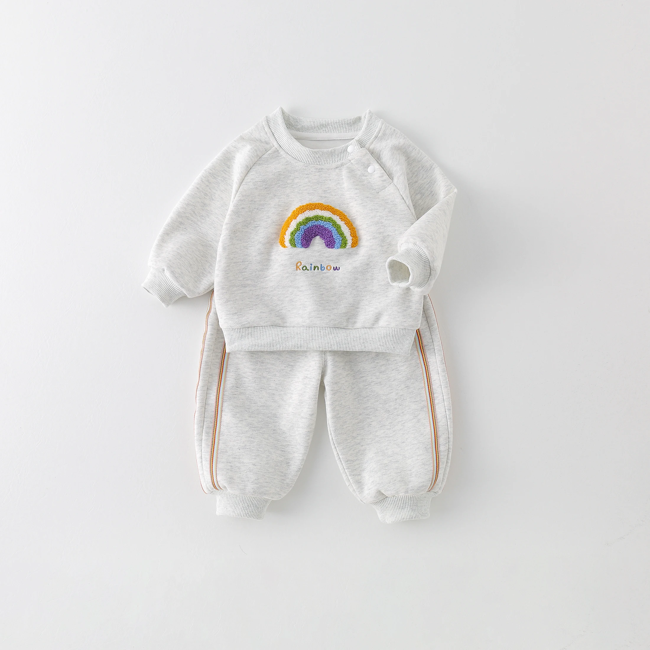 Soft Baby Boys Clothing Set with Hoodie and Pants