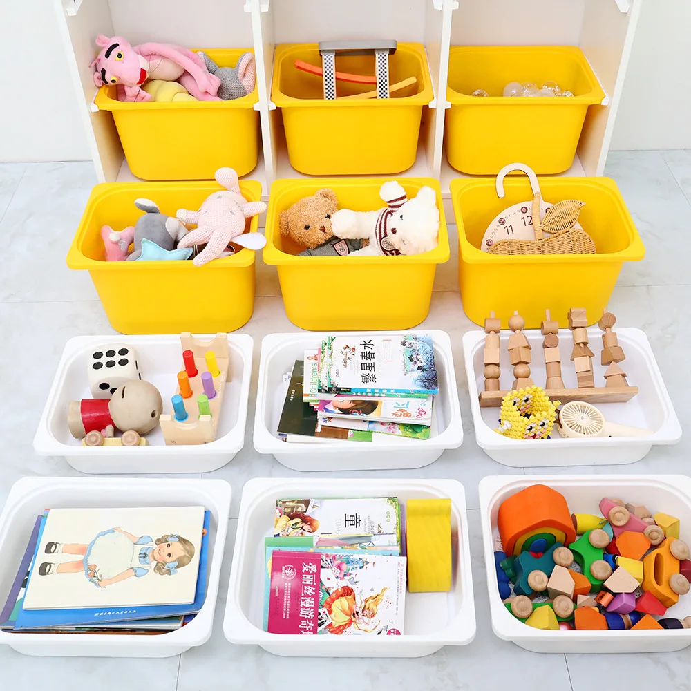 Children's Toy Storage Shelf Drawer Plastic Box Multifunctional