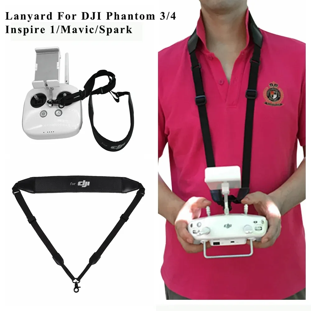 Drone Lanyard For DJI Avata 2 Drone Lanyard Neck Strap Buckle Rope For DJI FPV/Phantom 3 4 Inspire Remote Control Neck Strap Drone Accessories