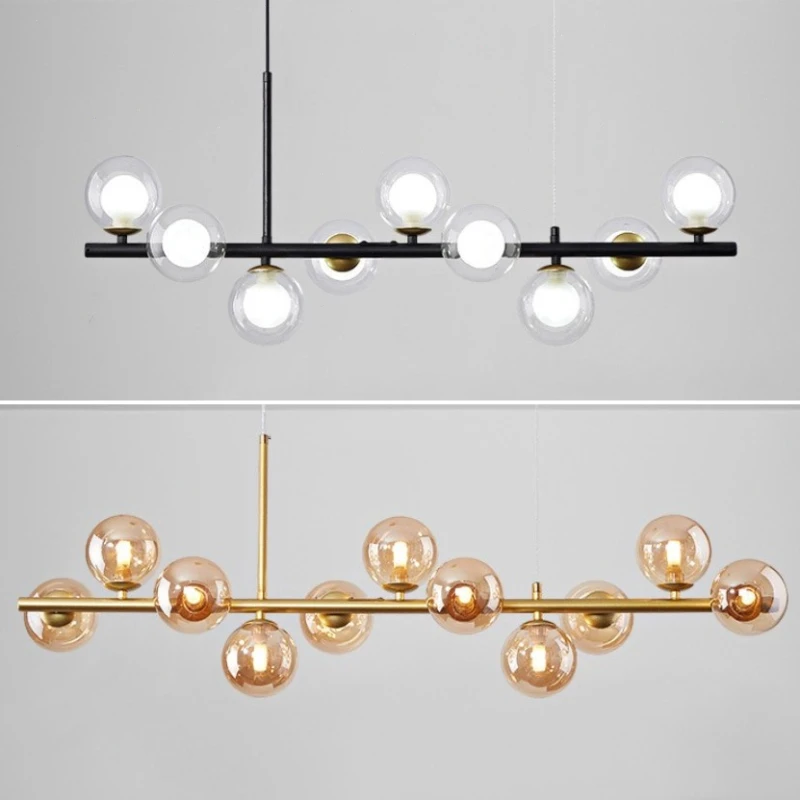 Chandeliers SANDYHA Nordic for Living Room Pendant Lights G9 Glass Ball Lampshade Dining Table Lighting Office Kitchen Led Lamps pendant lights pendant lamp chandelier lighting