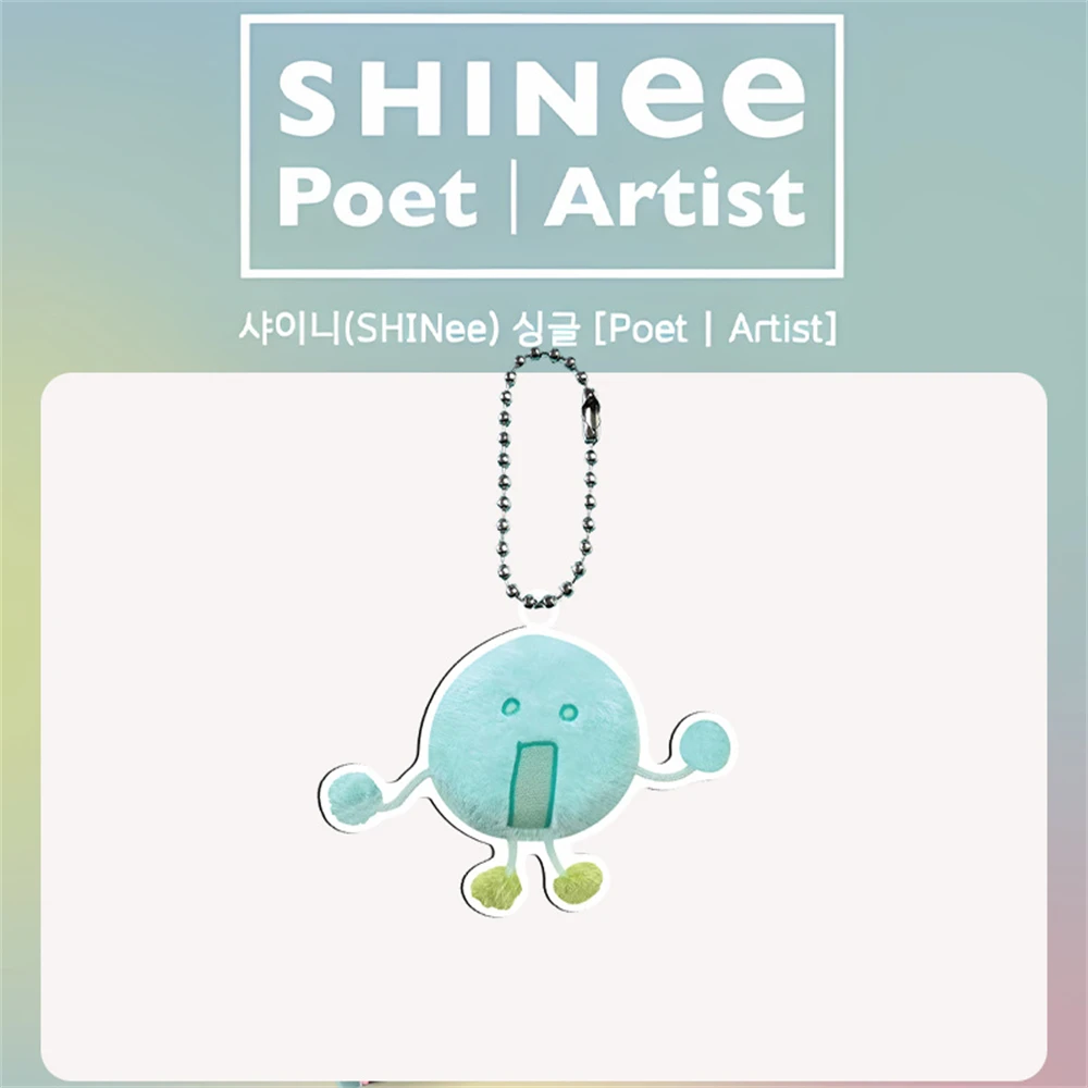 KPOP SHINEE Album Poet Artist Cartoon Acrylic Keychain