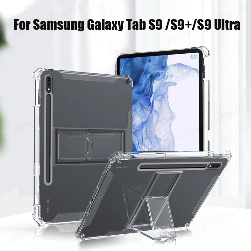Custodia Trasparente Per Samsung Galaxy Tab S9 11 Galaxy Tab S9 Ultra 14.6 Custodia Per Pc Con Portamatite Per Galaxy S9 Plus 12.4 Funda