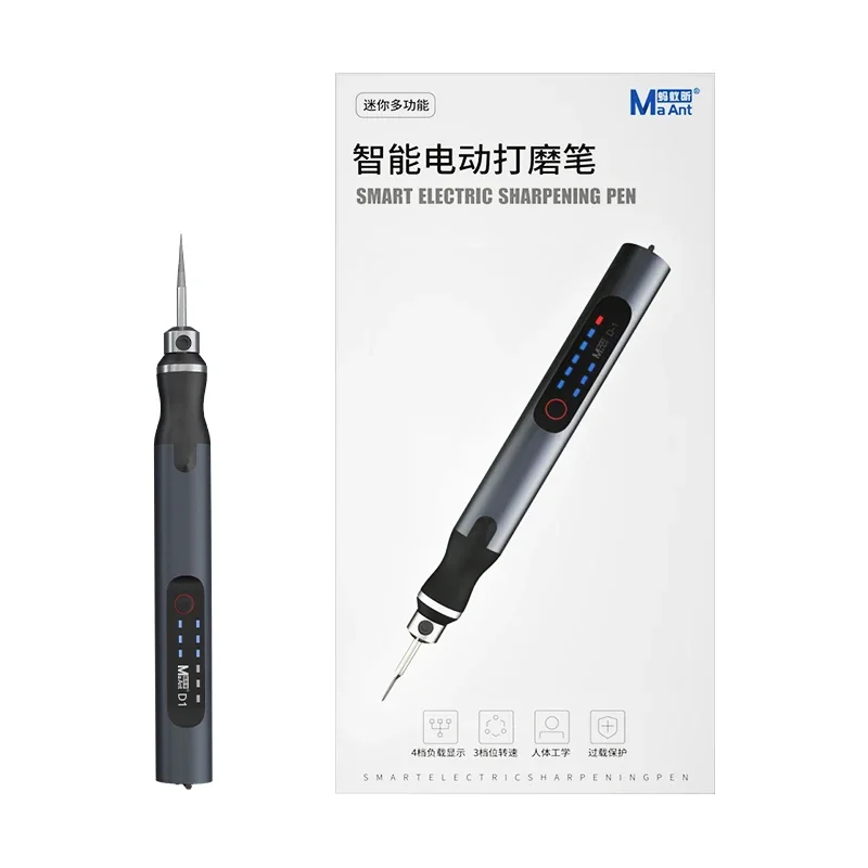 MaAnt D1 Smart Electric Polishing Machine Sharpening Mini Carving Tools Set electric polishing tools set DIY Jade Engraving Grinding Pen PCB Cutting Tool