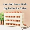 Refrigerator Egg Storage Box, 4 Tier Rolling Egg Holder Dispenser, Kitchen Automatic Scrolling Egg Holder Kitchen 5