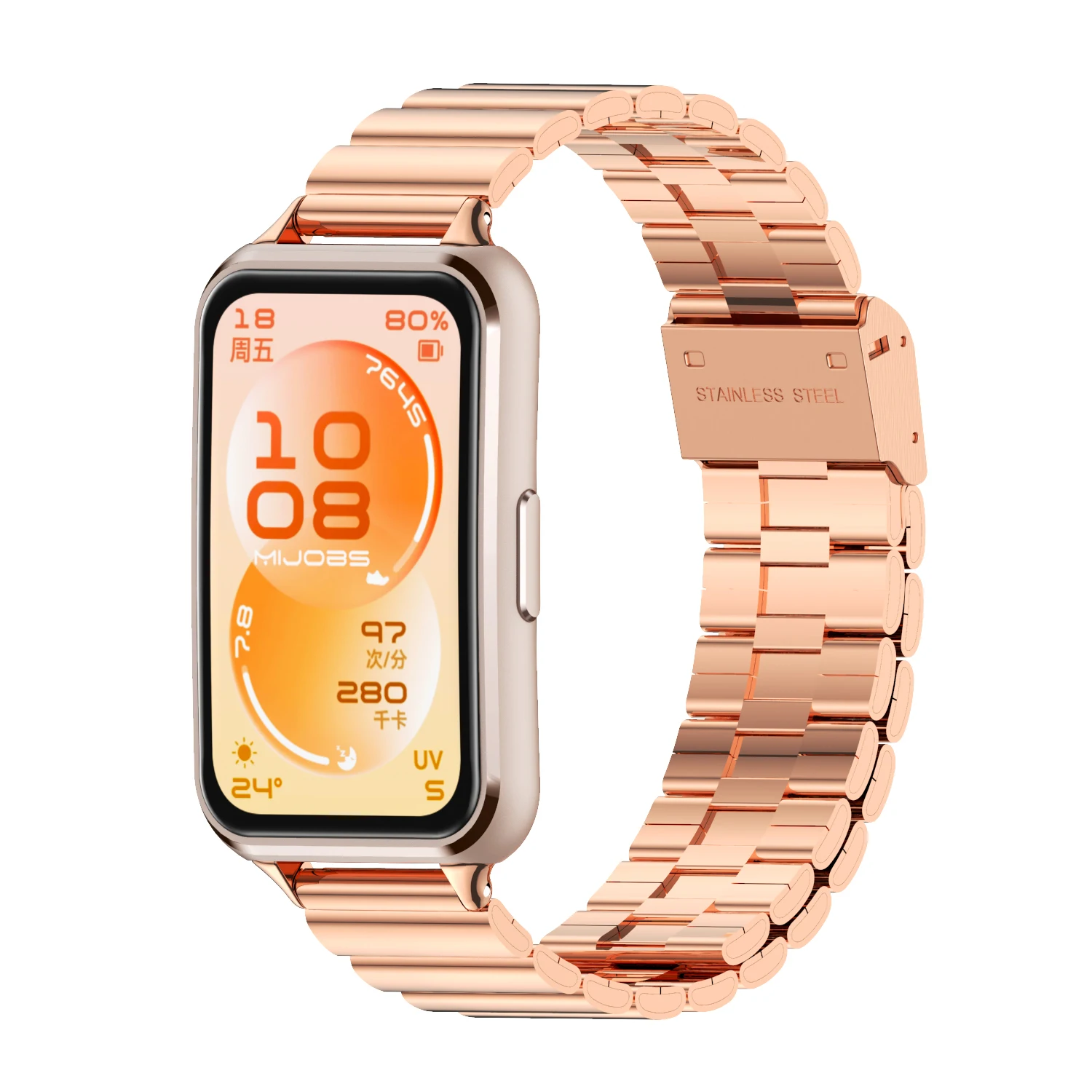 Stainless Steel Metal Watchband Strap