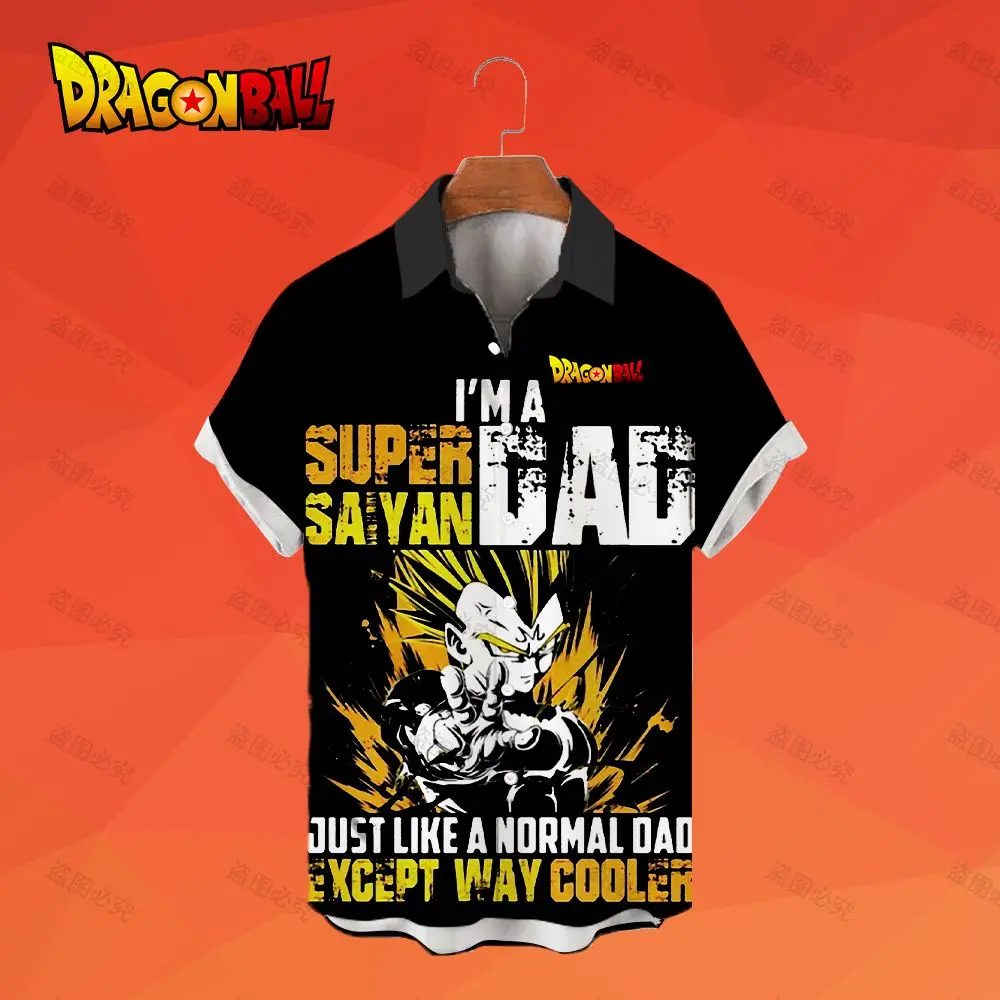 

Vegeta Dragon Ball Z Men's Shirts Harajuku Playa 5XL Hawaiian Shirt Cool Aesthetic Clothing Japanese Fashion Short Sleeve 2023