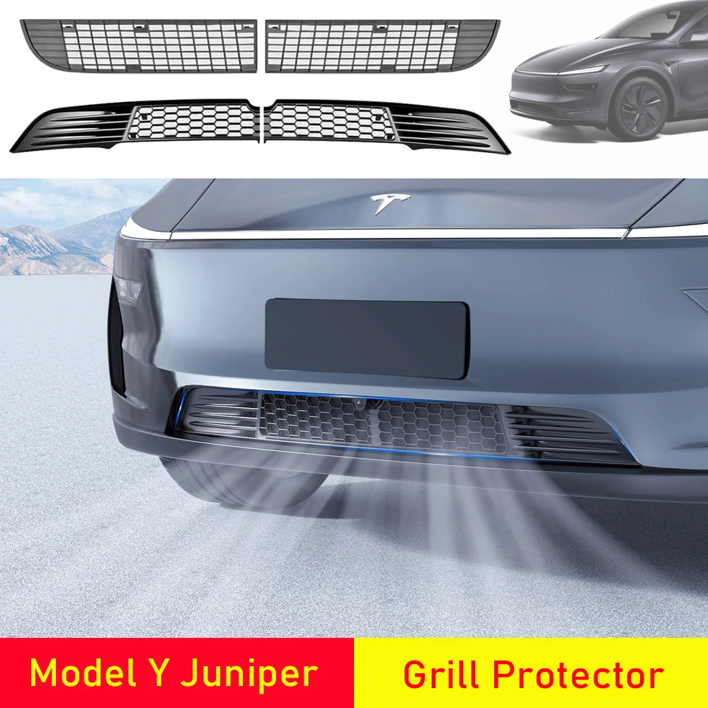 Filet anti-insectes pour coffre avant, Grille de ventilation intérieure anti-poussière, Protection d'entrée d'air, pour Tesla modèle Y Juniper 2025 2026