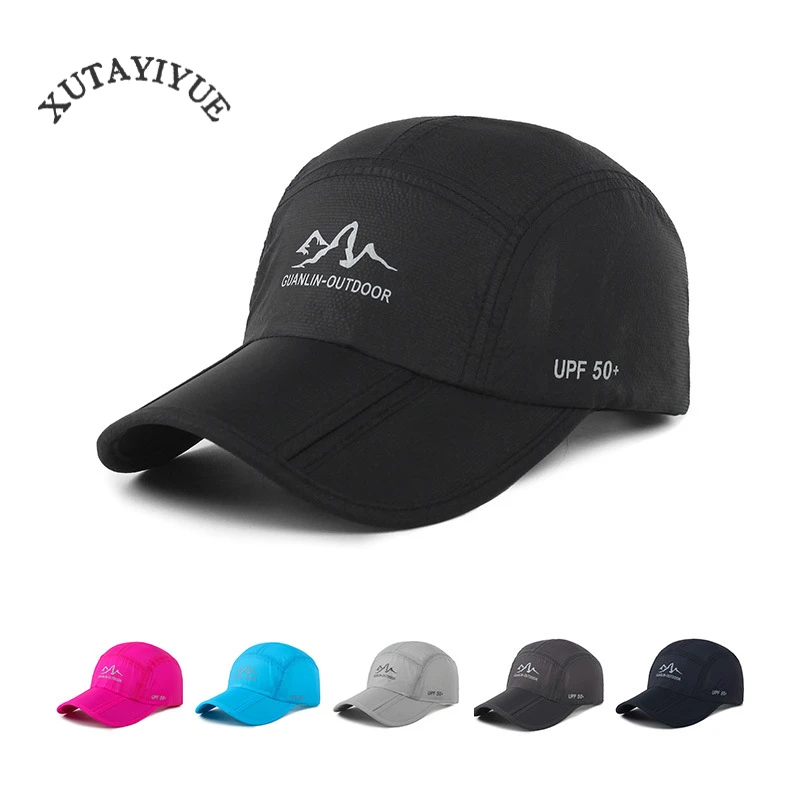 

XUTAYIYUE Summer fashion Speed-drying cap, foldable waterproof breathable fishing hiking outdoor beach sports sun baseball cap