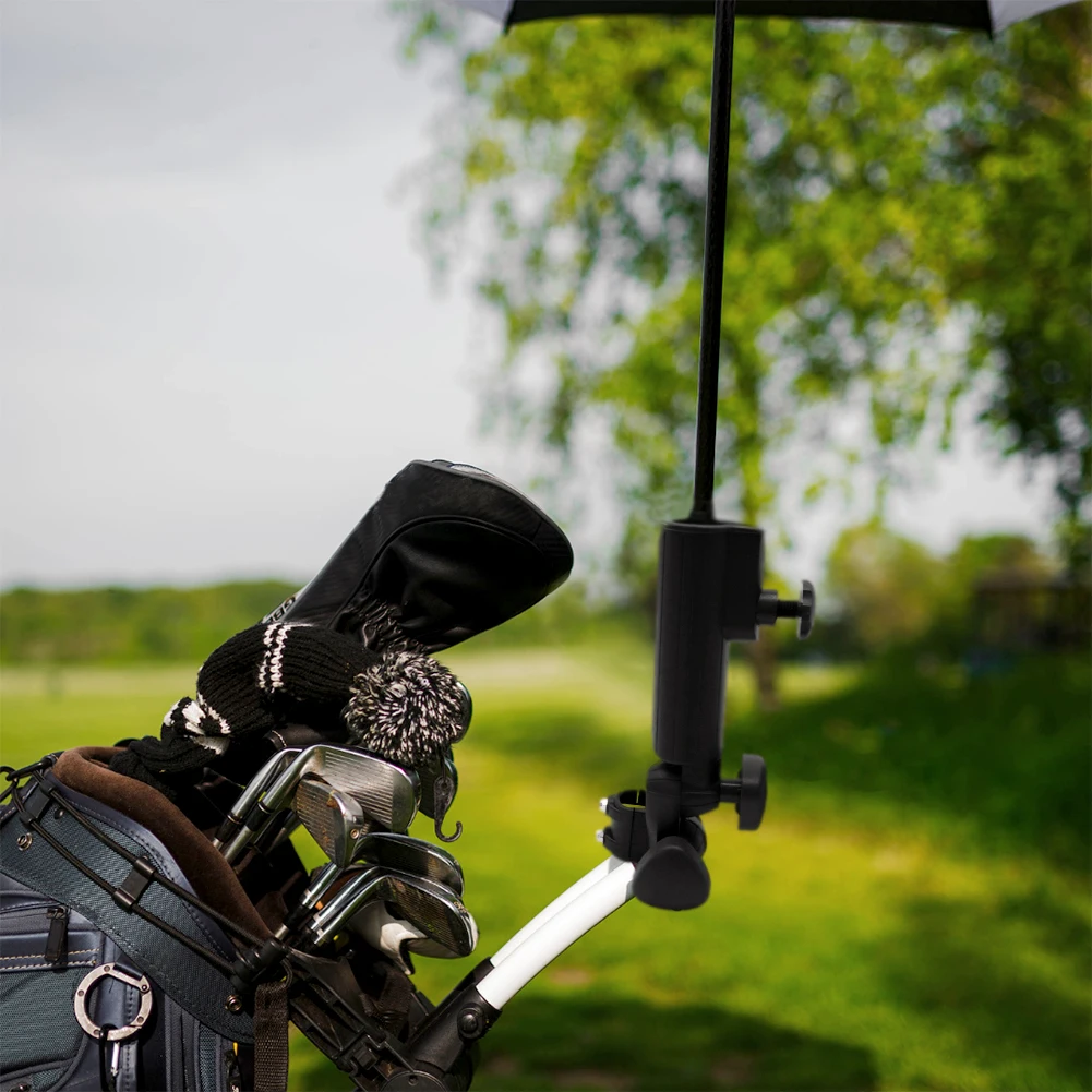 Umbrella Storage Stand Multifunction Trolley Umbrella Rack Adjustable Angle Mounting Device for Bike Cart Baby Pram