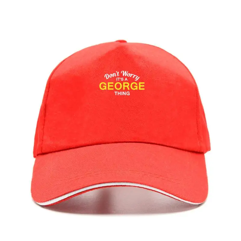 

Don't Worry It's a GEORGE Thing! - Mens Baseball Cap - Family - Custom Name Print Bill Hat Mens Snapback Hot Baseball Cap Hat Ho