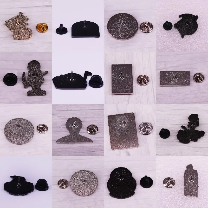 2 Stück Geister Broschen - Regenbogen Skelett Anstecker Für Halloween | Für Kleidung & Rucksack