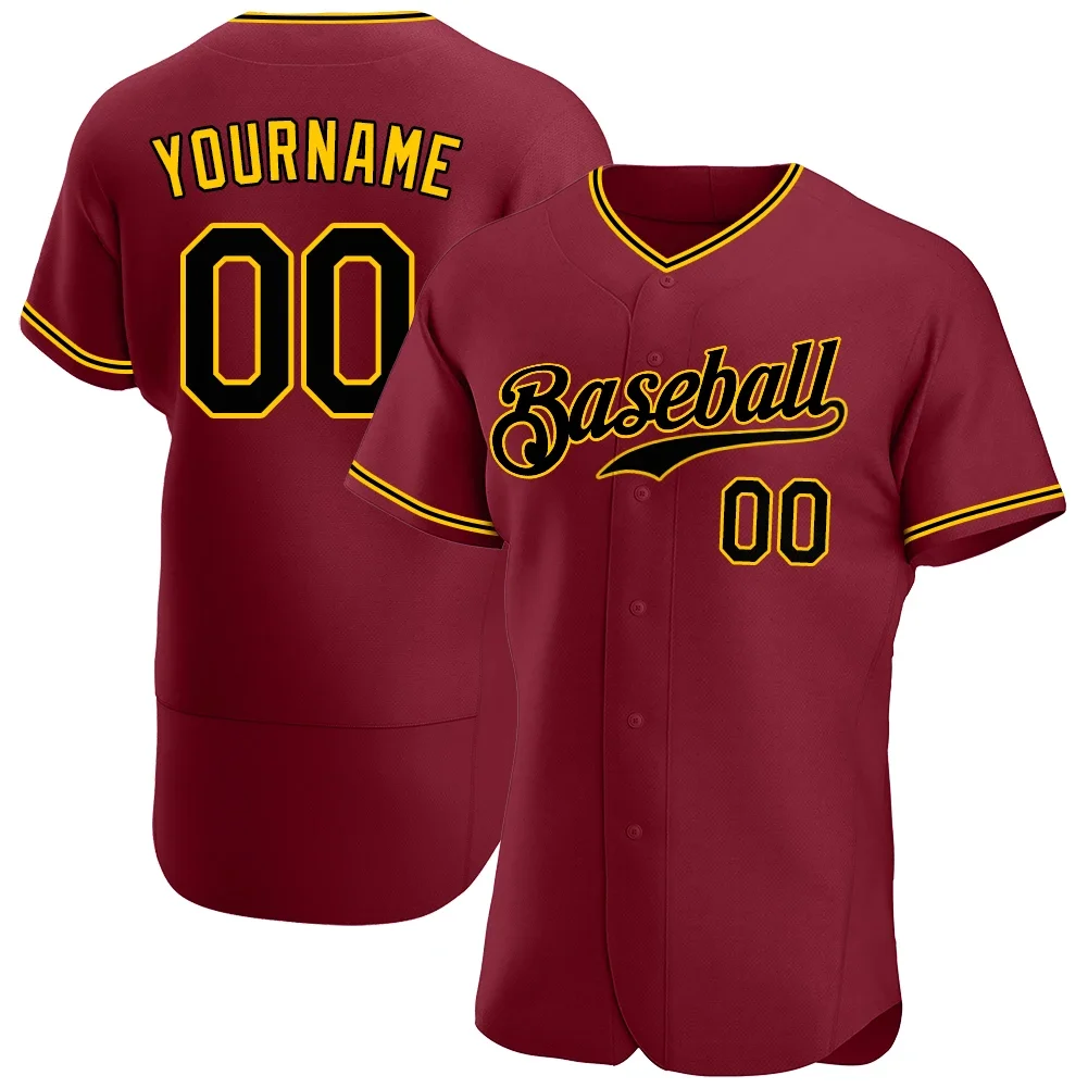Baseball Shirt Fan Club College League Sublimation Print Baseball Jersey Softball Jersey for Men/Women/Kids