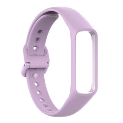 Comfortable Adjustable Silicone/Nylon Sport Band Wrist Strap Replacement (Purple Silicone)