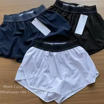 2026 Lo Yoga - Casual Loose-Fit Sportswear For Women Anti-Exposure Soft High-Waisted Shorts Breathable Quick-Dry 1