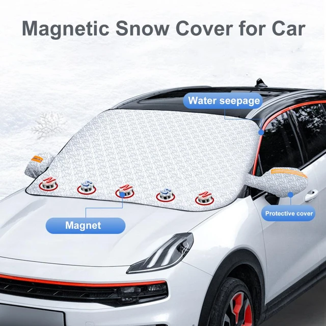 Car Windshield Snow Cover with Magnets Anti-Frost Foldable Universal Auto  Winter Front Windscreen Ice Cover Guard Protector - AliExpress