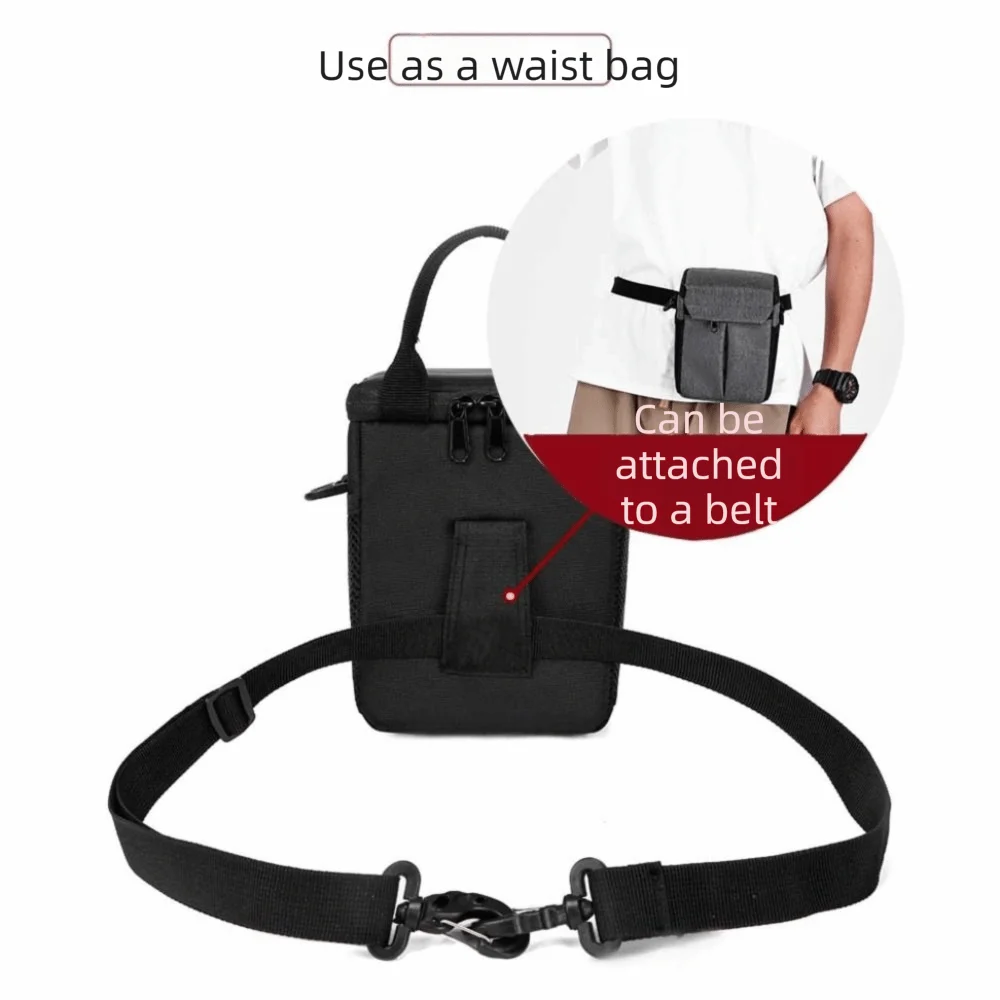 Borsa Protettiva Portatile per Fotocamera, Custodia a Tracolla Singola per DSLR, Borsa Leggera in Nylon per Obiettivi, per Viaggi e Attività all'Aperto - immagine 3
