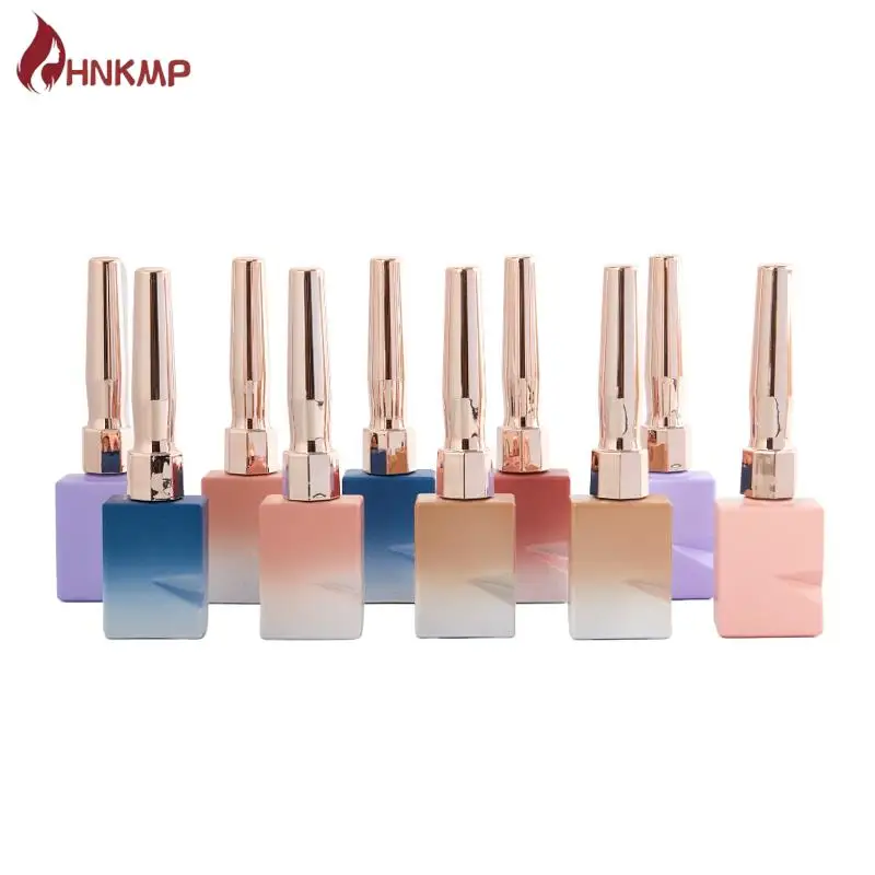 

10ml Empty Nail Polish Bottles Nail Gel Container Glass Cosmetic Pot Nail Beauty Oil Packing Bottle Makeup Vessel