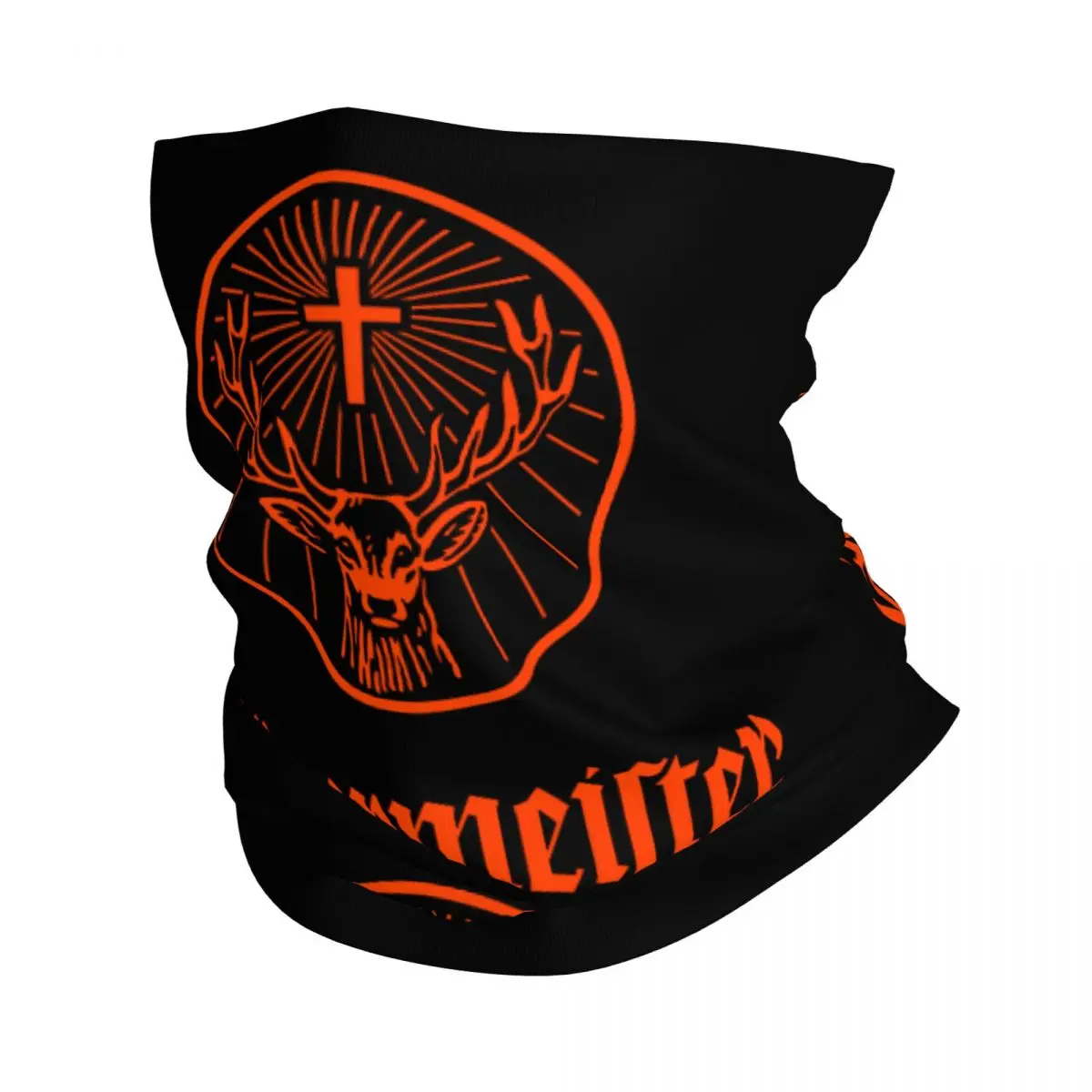 

Jagermeister Bandana Neck Gaiter for Hiking Camping Women Men Wrap Scarf Headband Warmer