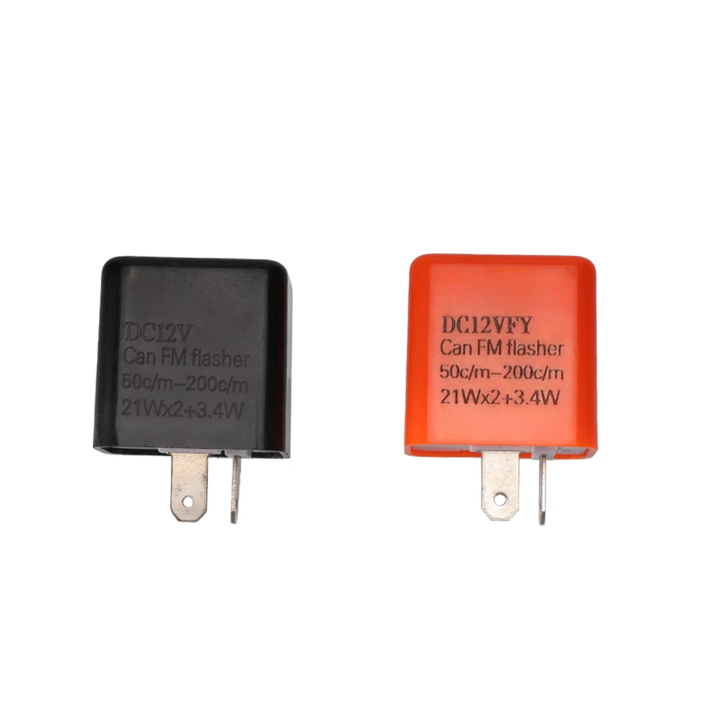 2-poliges 12 V elektronisches Blinker-Blinkrelais, Motorrad-Blinker und Warnblinker, LED-Blinker, Super-Blinker – Detail 9