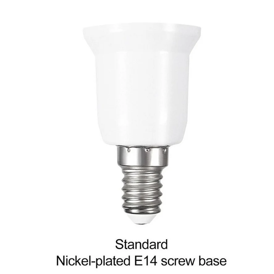 E14 to E27 Lamp Holder Converter Fireproof Socket Base Converters 220V Light Bulb Adapter Conversion Lighting Accessories